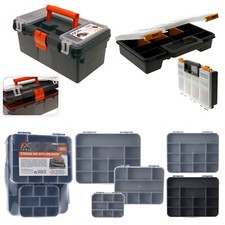 Werkzeugbox Werkzeugkasten 36x21cm, Kleinteilebox , Kleinteilemagazin Organizer