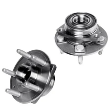 Front Rear Wheel Hub Bearing Assembly Pair for Chevy Camaro Cadillac CTS H23 NJ