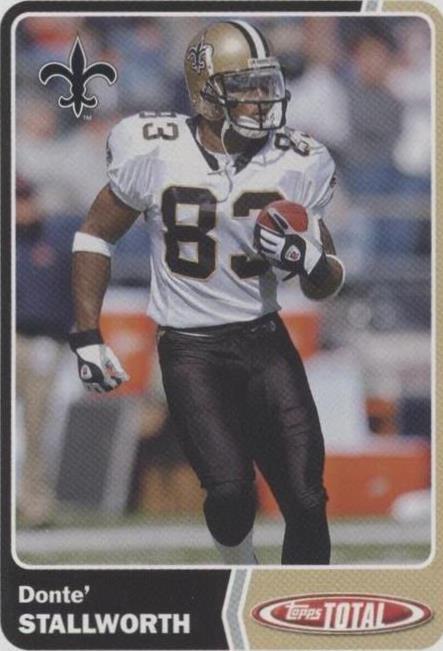 2003 Topps Total Donte Stallworth #52 - 1 of 2