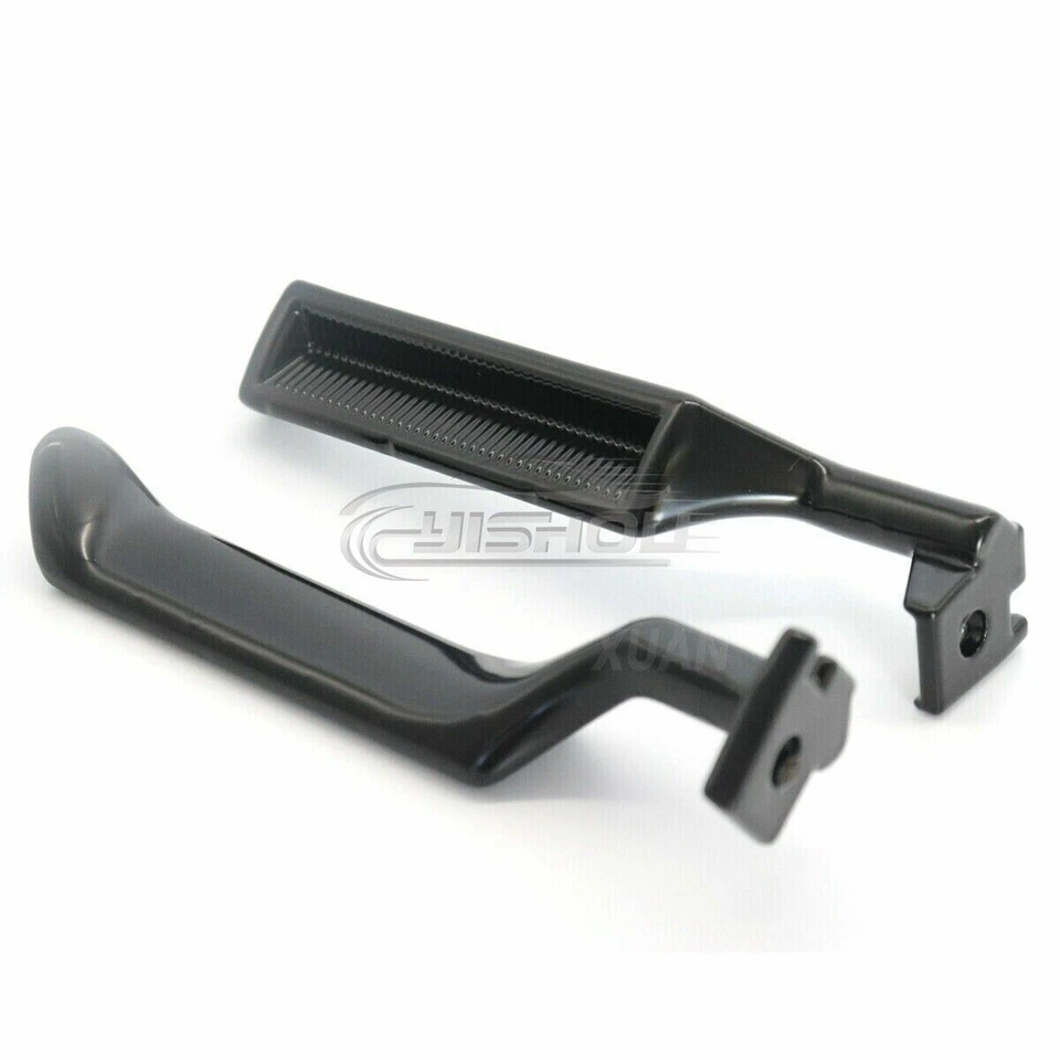 Door Handle Metal Interior LH & RH Pair Set For 87-96 Ford F150 F250 F350 Bronco - Image 3 of 4