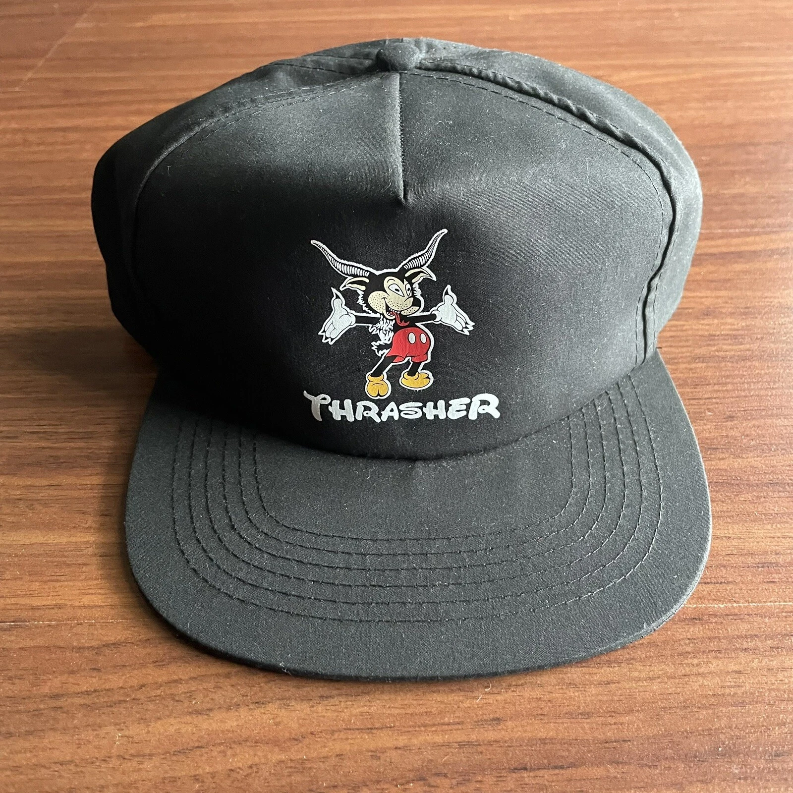 Chapeau de chèvre souris Thrasher Magazine OS comme suprême   *Rare* Neuf avec étiquette