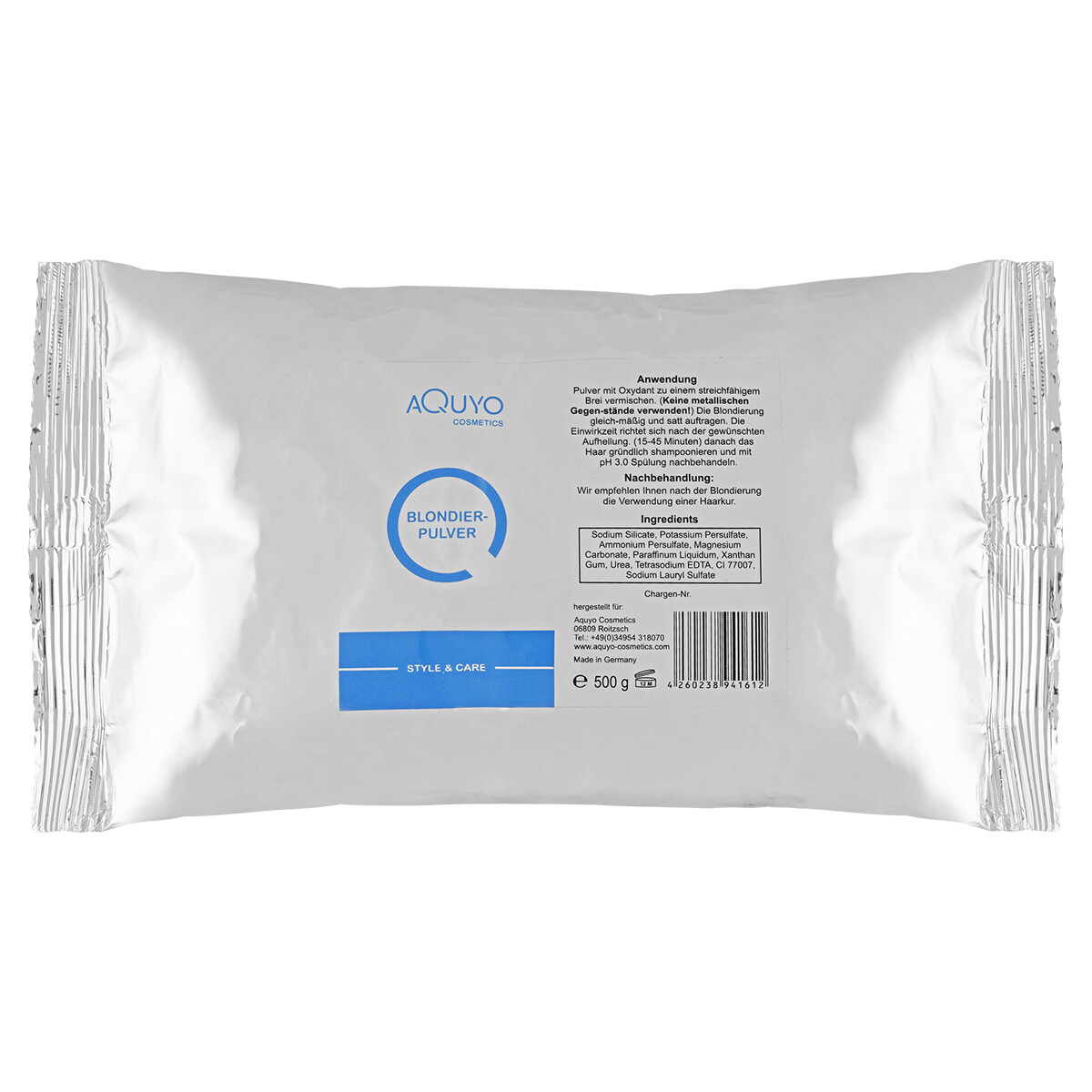 Blondierpulver 500g Aufheller blondieren Haar Blondierungspulver Bleach powder
