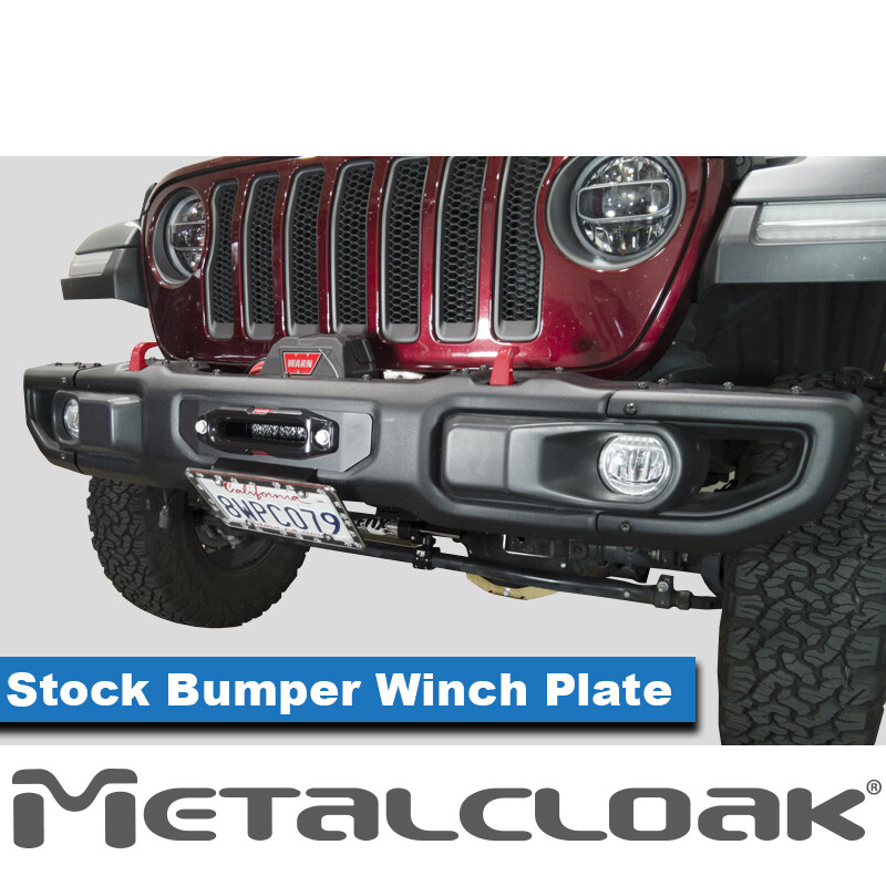 Jeep Stock Bumper Winch Plate, JL Wrangler/JT Gladiator eBay