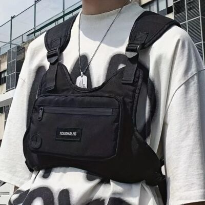 Hip Hop Chest Bag Streetwear Sports Chest Bag Hip Hop Vest Bag