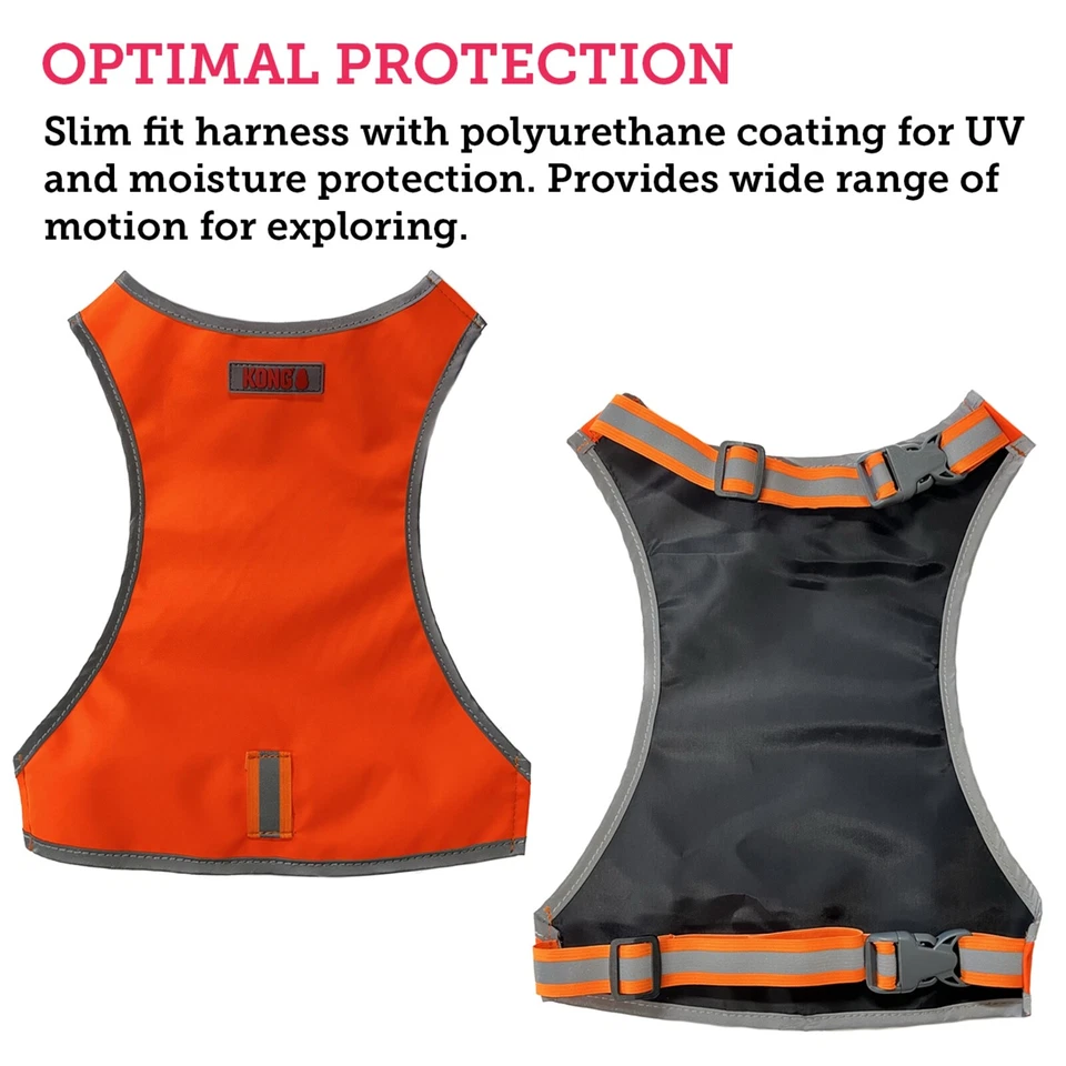 Kong Reflective Dog Safety Vest Walking High Visibility Outdoor Harness - Image 4 of 4
