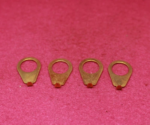 Montreux Guitar Aged Knob Pointer Washers (4) Gold For Gibson -  05A-210G