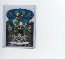 Deji Karim ROOKIE Card   #  71    100   Jaguars 2010 Crown Royale  RC  