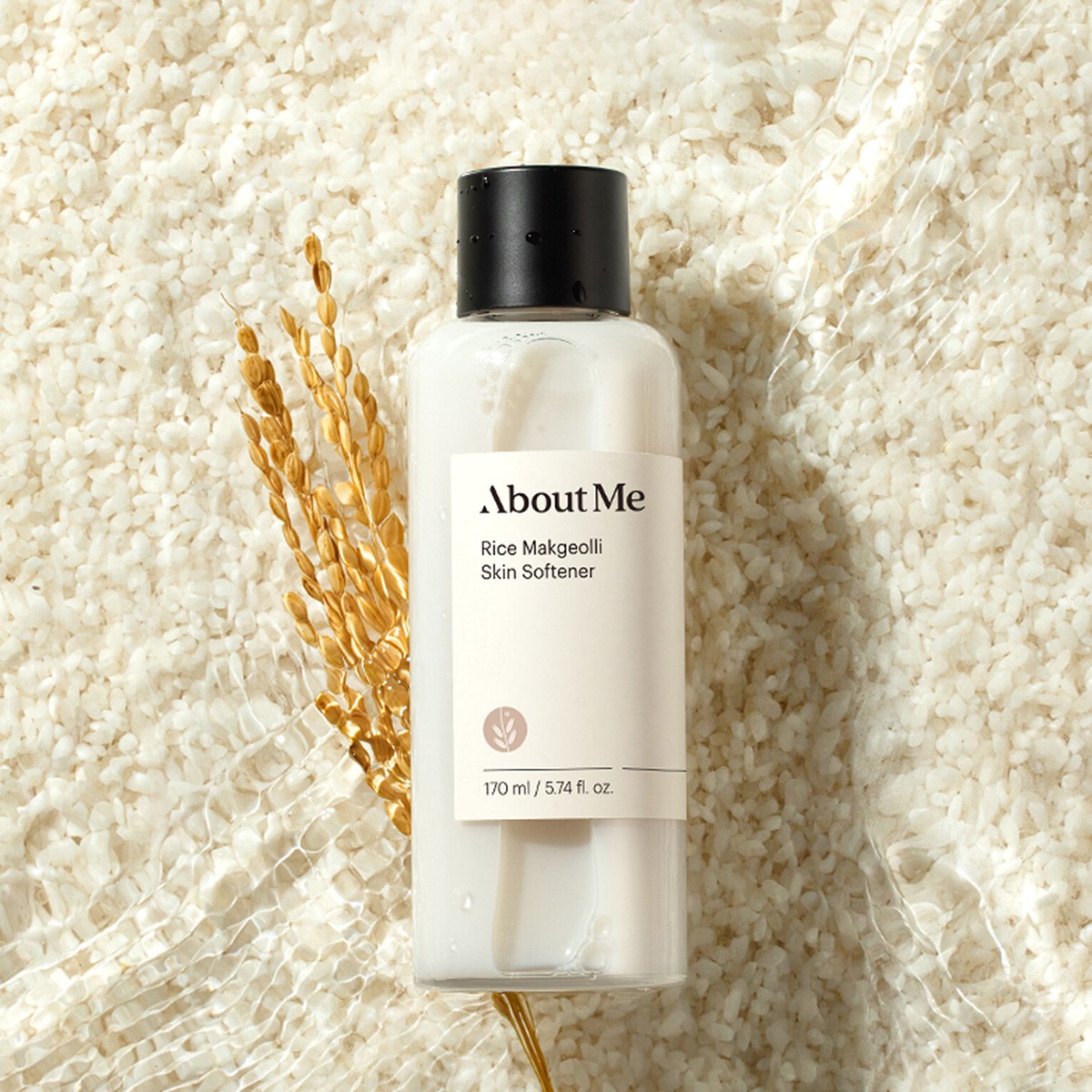 ABOUT ME Rice Makgeolli Skin Softener 5.74 oz /170ml Moisturizing