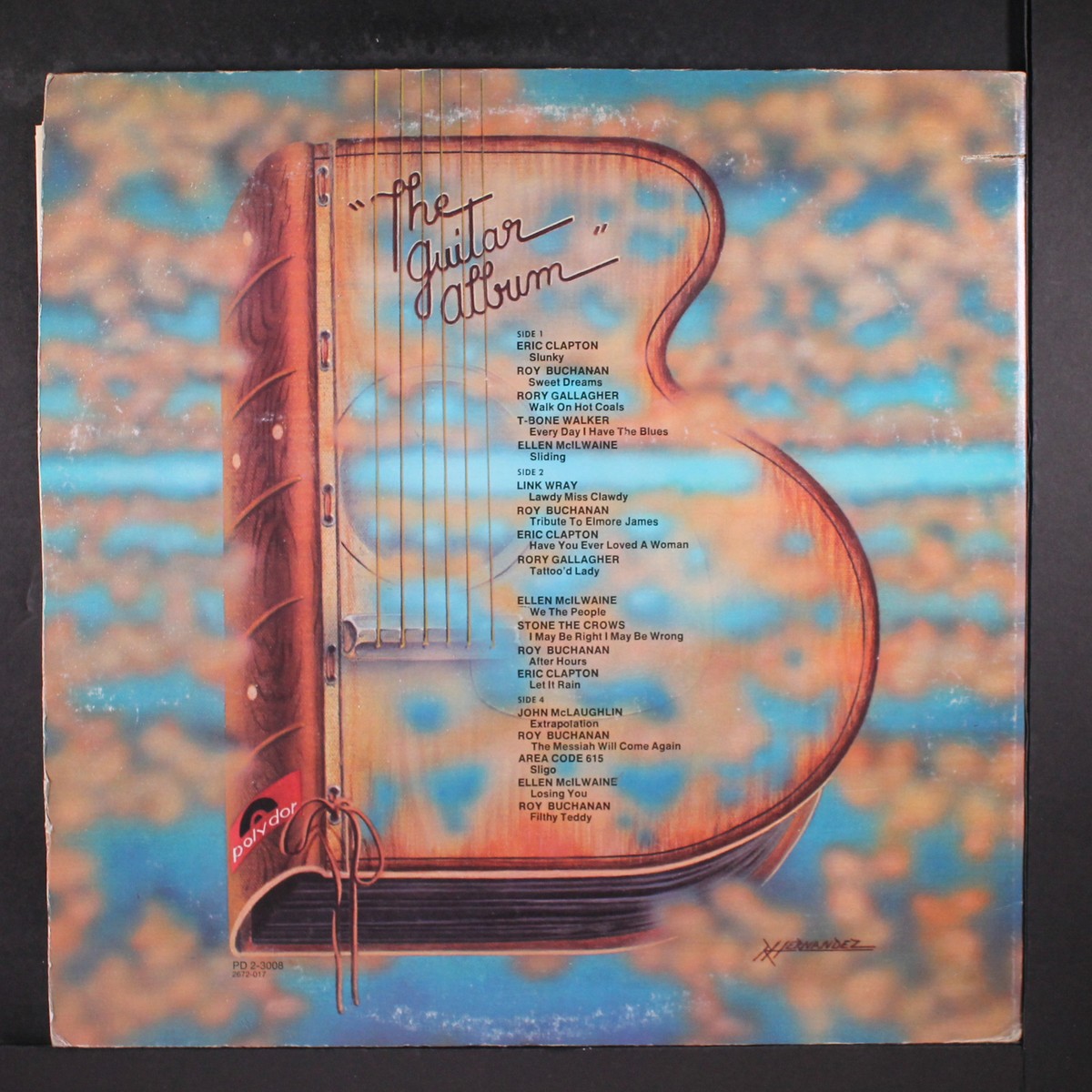 VARIOUS: the guitar album Polydor 12&quot; LP 33 RPM | eBay