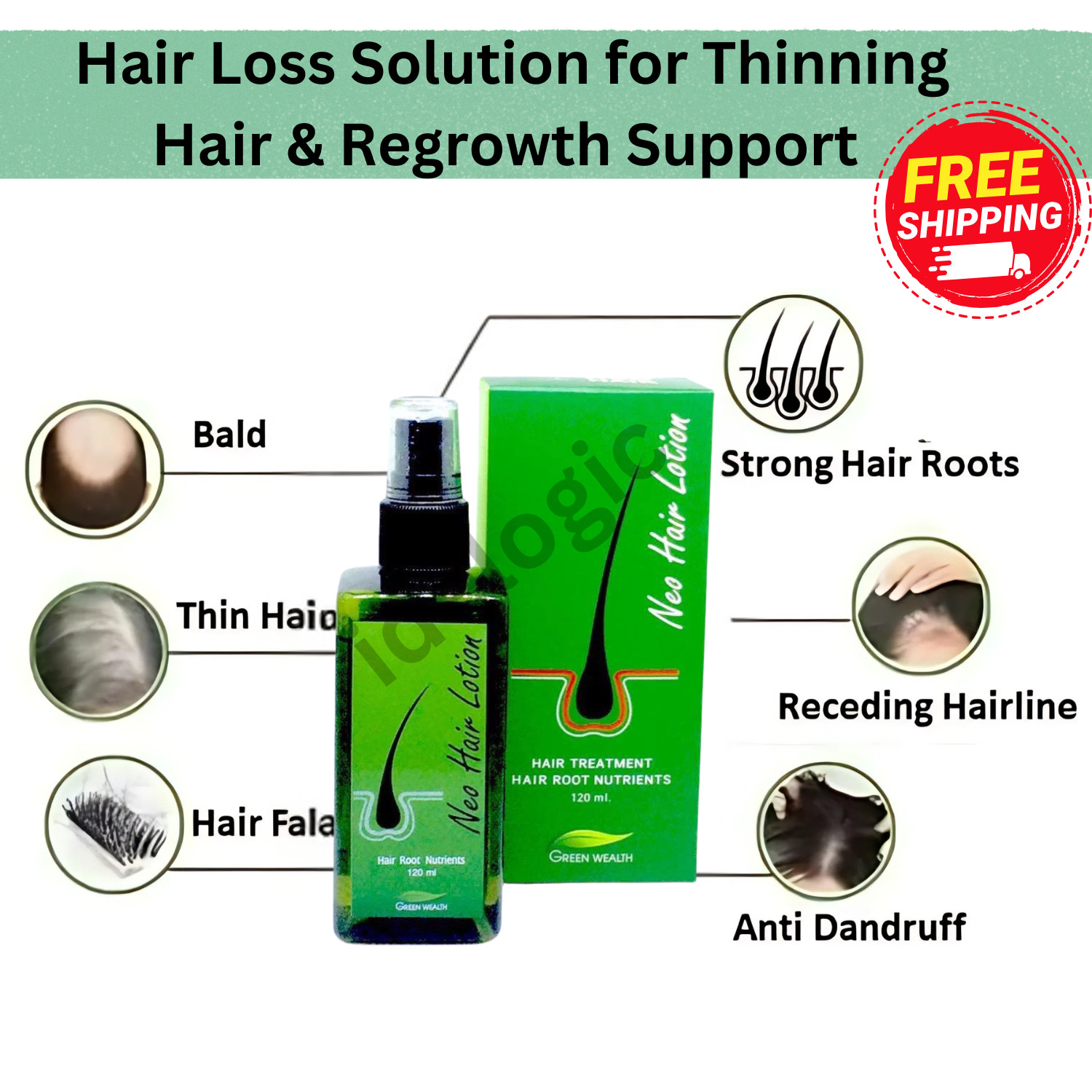 Rodillo Derma Neo Hair Spay Hair Free Oil 3 botellas X 120 ml envío gratuito