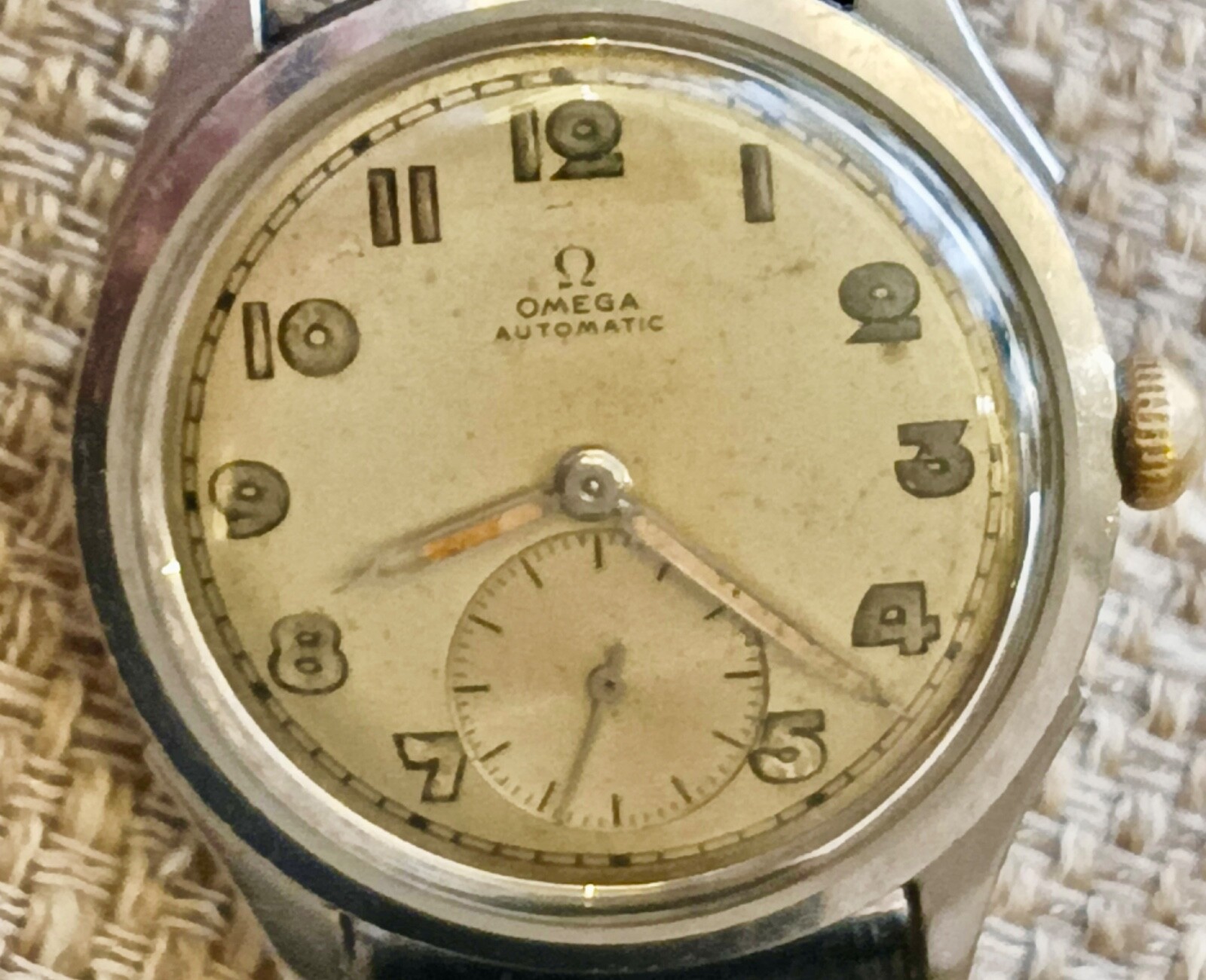 ✅ OMEGA Bumper Automatic 2375 - RARE VINTAGE - 1942-1943 WW II Era ✅ image 4