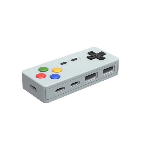 4in1 Gamepad Modelling HUB Game Controller Computer USB Type-C USB-C Interface