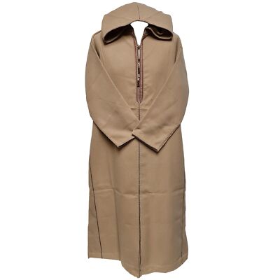Superwarmer marokkanischer Winter Kaschmir Wollmischung beige Kapuze Thobe Djellaba