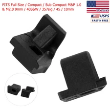 For S&W M&P 1.0 M2.0 BLACK Manual Thumb Safety Frame Plugs Left Right Shape Plug