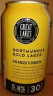 Dortmunder Gold Lager 12 oz. beer can - Great Lakes Brewing, Cleveland, OH EMPTY — photo 2
