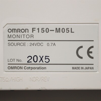 OMRON MONITOR F150-M05L | eBay