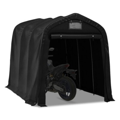 Zeltgarage fr Chopper / Custombike Motorradgarage MG1 PVC sw CB57538 |  eBay.de