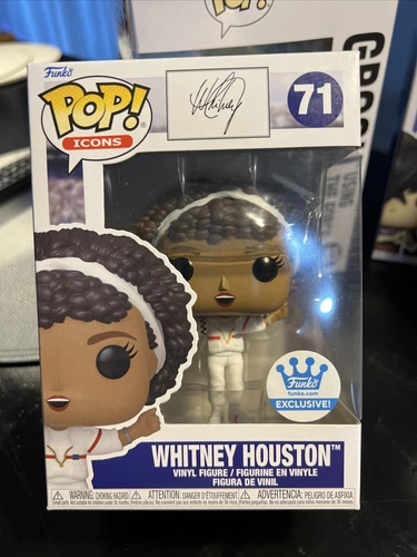 Funko Pop! Icons: WHITNEY HOUSTON (Superbowl Outfit) #71 Funko Shop Exclusive