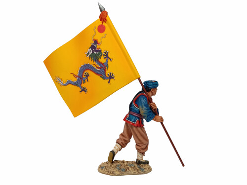 Team Miniature PEKIN 1900 - Les Chinois PGCN6002 Drapeau Chinois - Picture 2 of 2