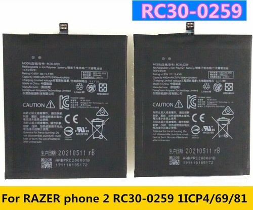 RC30-0259 4000mAh Battery For RAZER Phone 2 RC30-0259 1ICP4/69/81 Batteries - Zdjęcie 2 z 2
