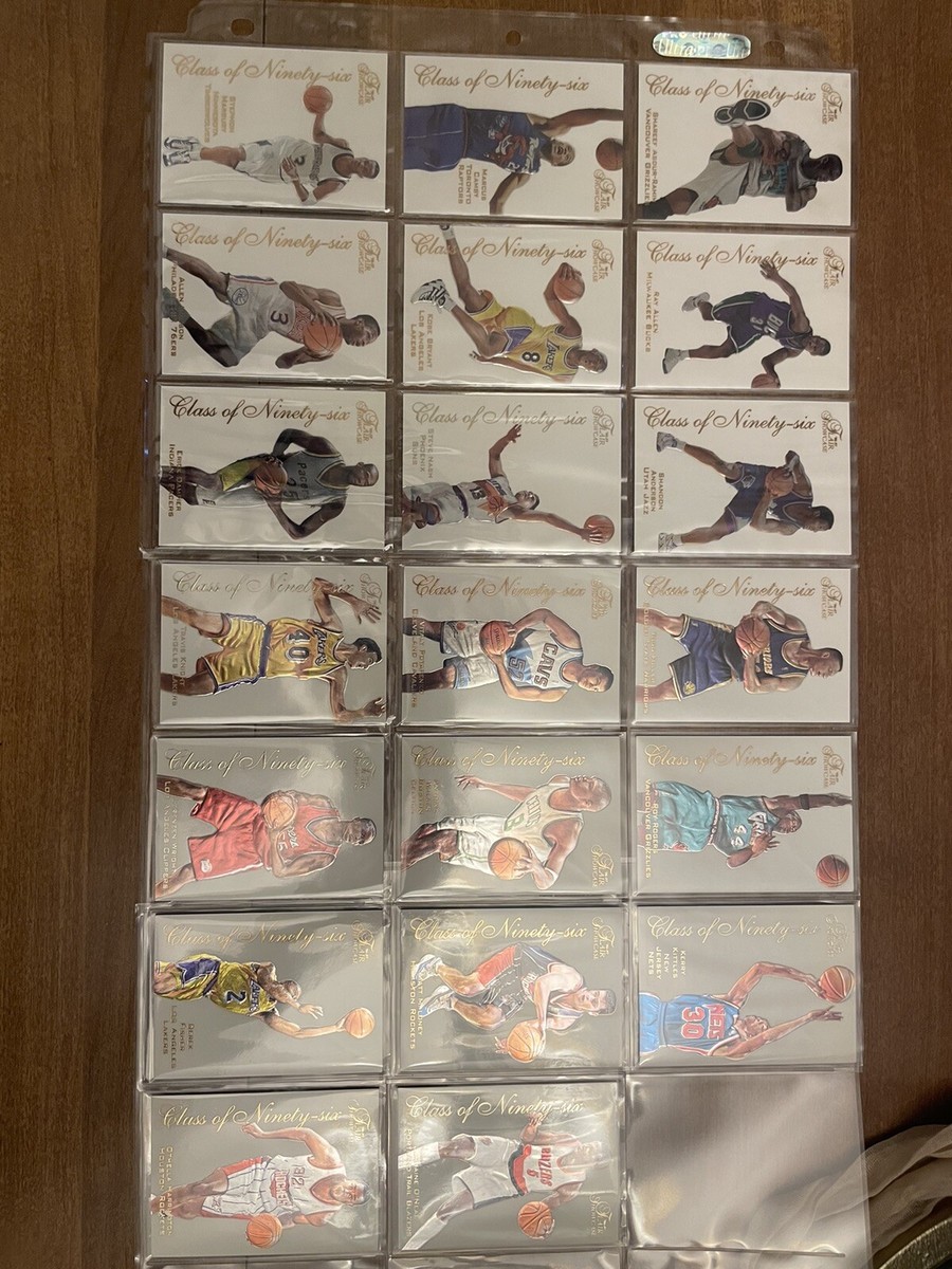 FLAIR Showcase　100枚セット 1996 97 Flair Showcase Factory Sealed Basketball Box Hobby