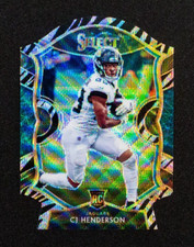 2020 Panini Select - CJ Henderson - Rookie Concourse Level Zebra Prizm SSP