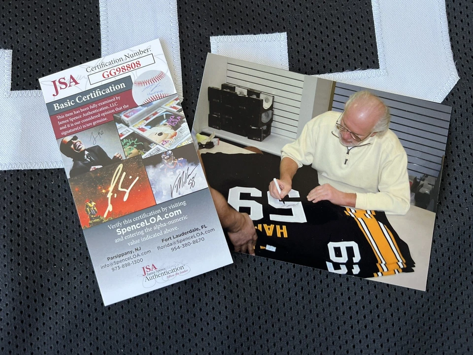 JACK HAM signed custom Jersey auto autograph certified JSA size XL - Image 2 of 4