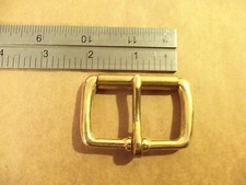 1 3/4" Solid Brass End Bar Roller Buckles Pack Of 4 
