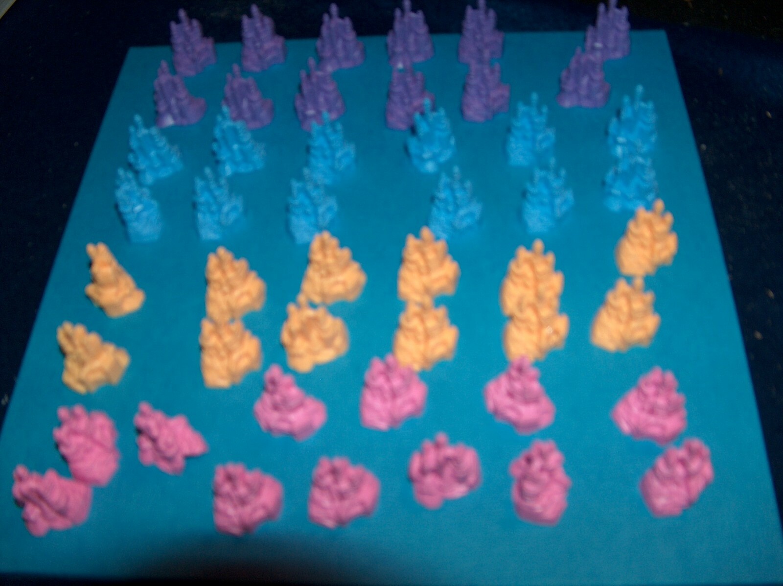 Monopoly Junior Jr DISNEY PRINCESS Replacement Parts Pieces 48 CASTLES