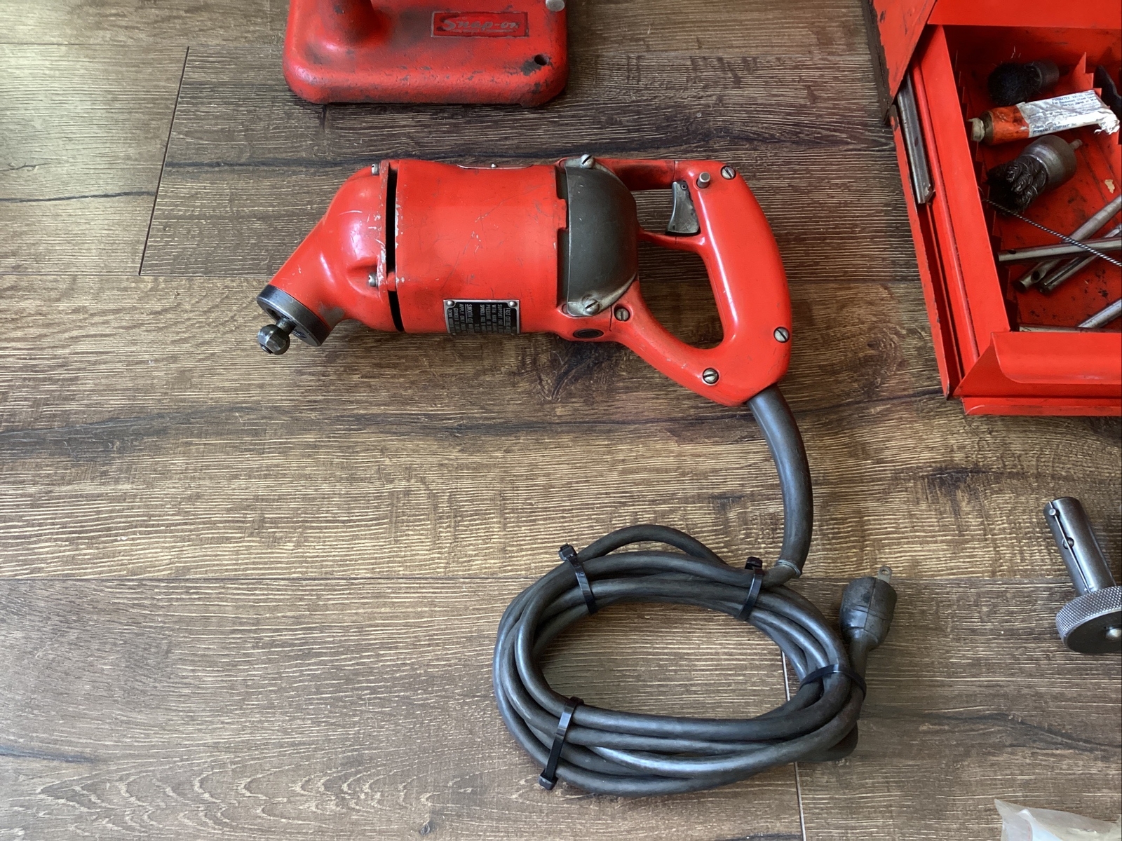 Snap On Blue Point Valve Seat Grinder Stone Dresser Tool Set W/ Case