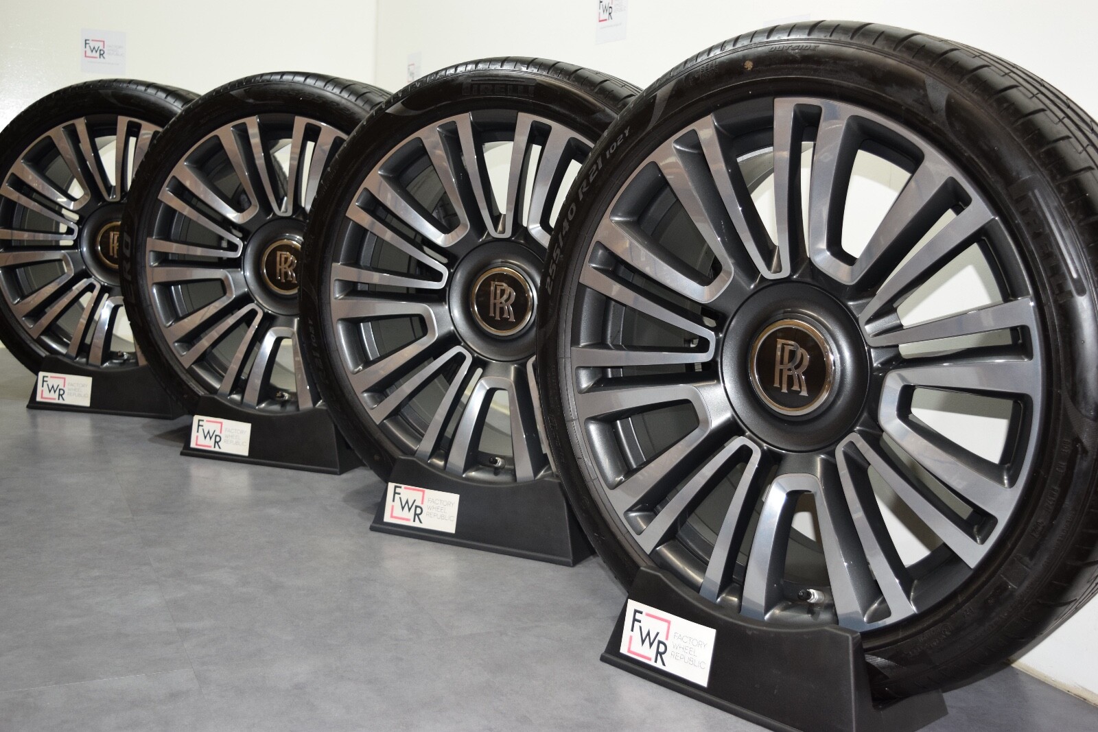 21" ROLLS ROYCE GHOST FACTORY OEM WHEELS AND TIRES RIMS 2021 2022 2023 5X112 21