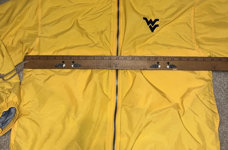 Chaqueta Ouray con Capucha Para Hombre WVU West Virginia Mountaineers Talla L De Colección Foto 4 de 4