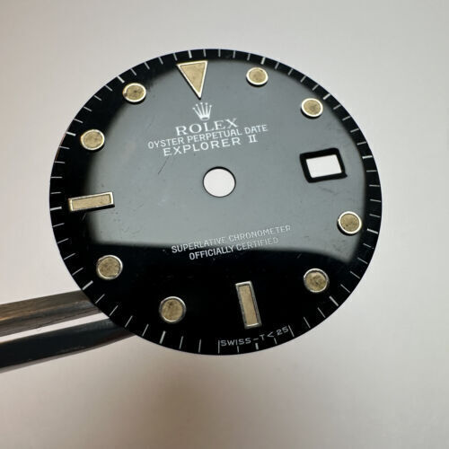 Rolex Explorer 2 Cadran Tropical Indexes 16550 16570 - Photo 2 sur 4