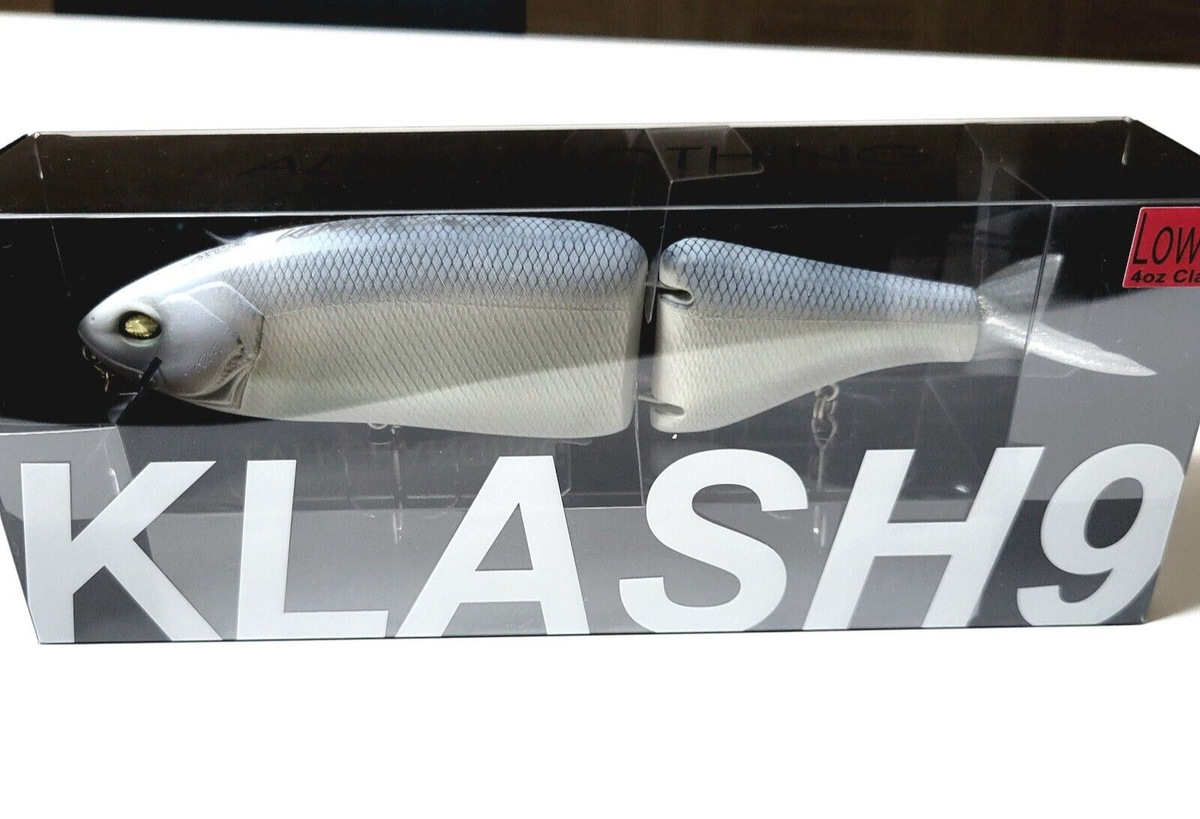 DRT KLASH 9 SMOKING GHOST Low Floating Lure Fishing Hard Lure Swim