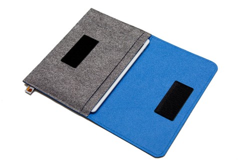 Handmade Felt Case for iPad 10/Air/Pro, Keyboard Compatible, 11" 12.9" 13" Bag - 第 2/8 張圖片
