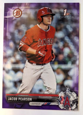 2017 BOWMAN PAPER 1ST BOWMAN PURPLE JACOB PEARSON 089/250