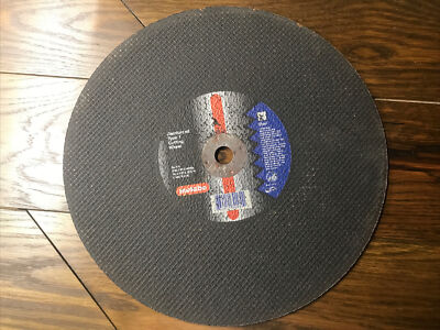 Metabo 14 x 1/8 x 3/4  A24-N Steel Cutting Wheel Type 1 - Same Day Shipping!