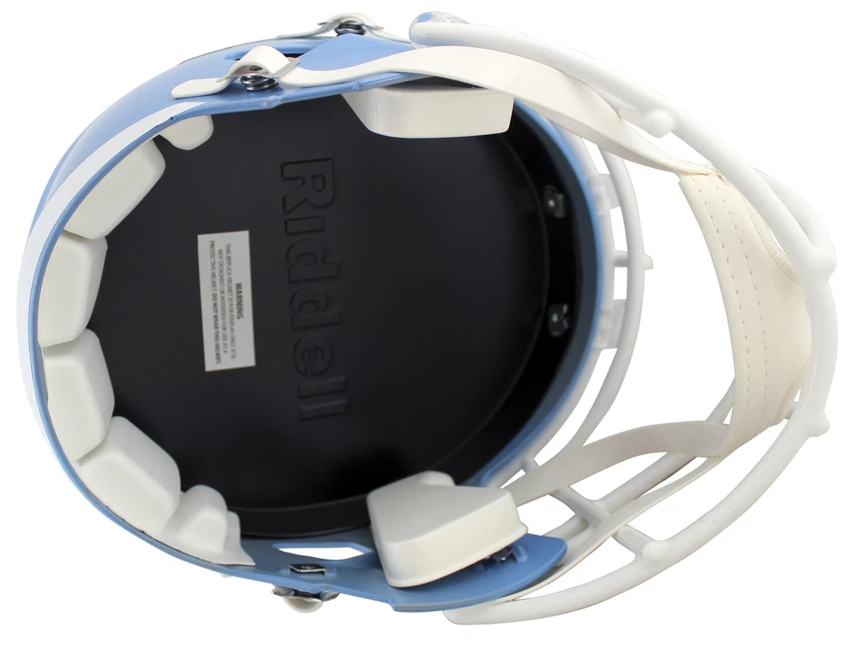 Полноразмерный шлем с автографом Лоуренса Тейлора из Северной Каролины BAS Witnessed - Изображение 3 из 3