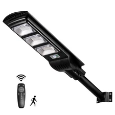 300W Solar Street Light Dusk to Dawn LED Security Floodlight Road Lamp for Park