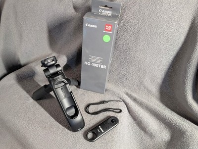 Canon HG-100TBR Shooting Grip/Tripod & BR-E1 Bluetooth Remote - Unused