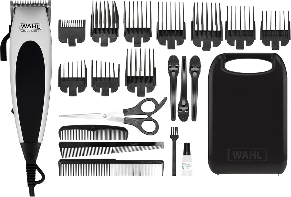 Wahl Home Pro Kit Tagliacapelli Elettrico Con Filo 22 Accessori e Custodia