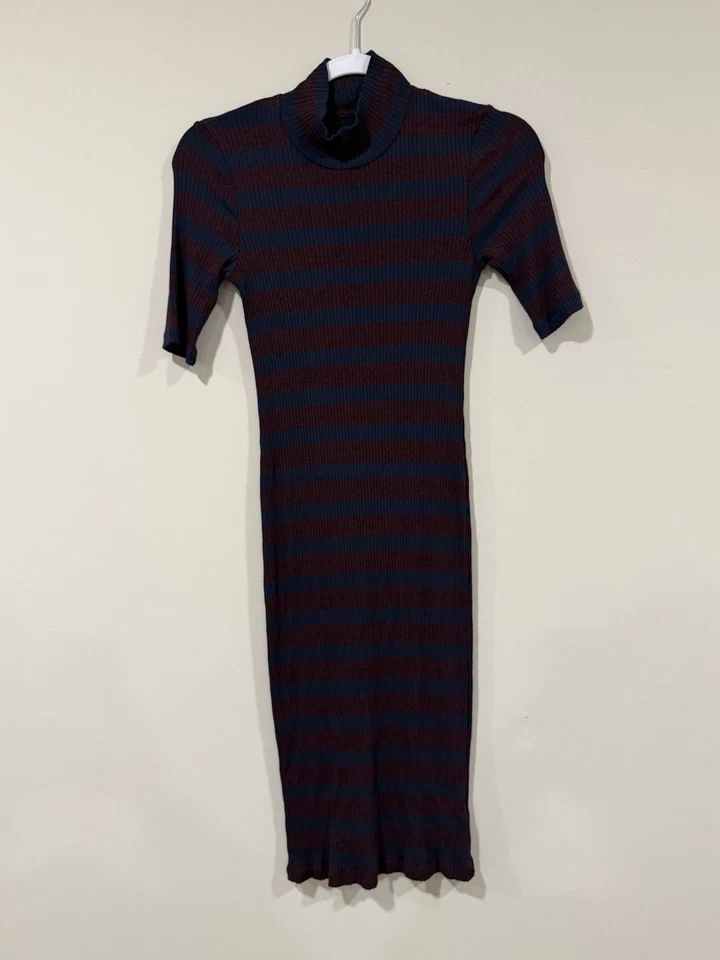 Новый без ЯРЛЫКОВ три точки женщин Джерси эластичной вязаное платье размер XS Xx1326 - Изображение 3 из 4