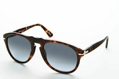 Persol PO0649 24/86 Sunglasses, Havana/Light Blue Gradient, 54mm - Picture 8 of 10