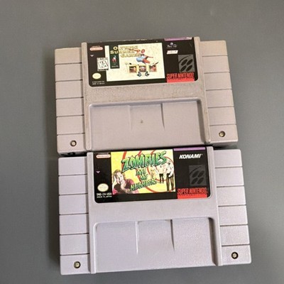 Konami Zombies Ate My Neighbors & Olympic Summer Games (Super NES, NTSC-U/C)