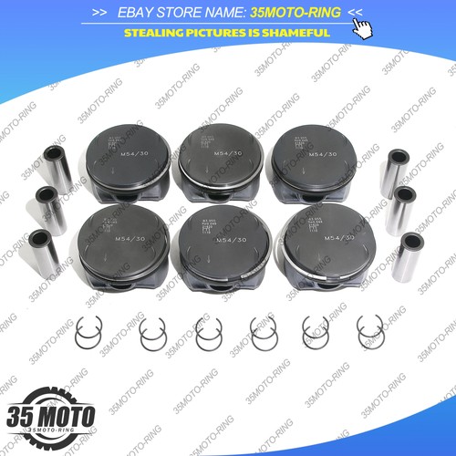 Cylinder Rebuilding Overhaul Kit for BMW M3 330i E46 E39 2.5 3.0 S52 3.2 M52 M54 - Picture 2 of 6