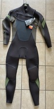 Quiksilver Wetsuit Men's 4/3 Syncro Chest Zip-EQYW102082-Brown-Medium-NWT
