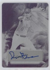 2023 Leaf Perfect Game National Showcase Metal 1/1 Drew Bellis #MA-DB2 Auto nd3