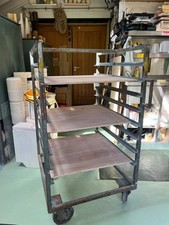 trolley on wheels for ceramics