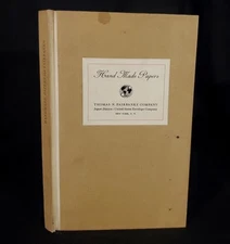 Fairbanks / SERIES OF HAND MADE PAPERS FROM ENGLAND AND ITALY ~ 1930 1st Edition