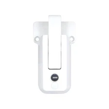 Global Link Pro Travel Trailer Bar Lock with Trim Cap, White Powder Coat